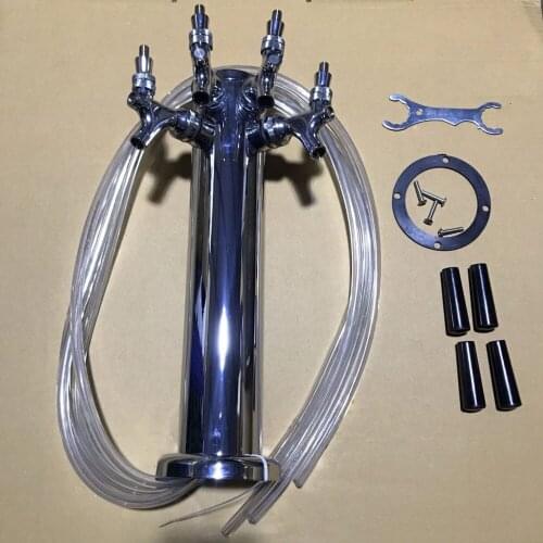 Beer Tower Draft Wine Column Bar Accessories stainless steel beer tower Straight barrel type Home Club Brewing