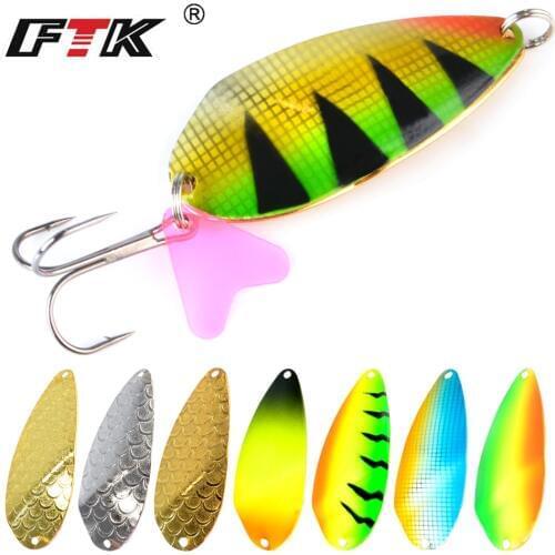 1PC 15g/30g/35g Fishing Lure Metal 35647BN Hook 1#-1/0# Alloy Peche Hard Lures With Sound Slice Wobbler Carp Tackle Gear Bait