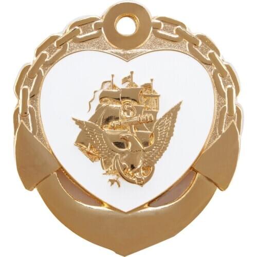 Manufacturers produce love shape electroplated gold coins with excellent quality zinc alloy paint coins