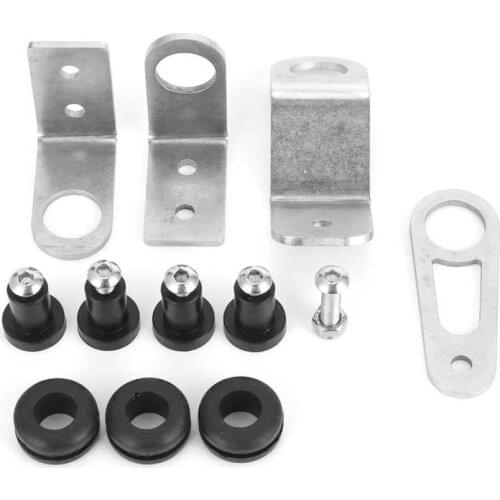 Expansion tank thermostat housing -On Bracket Kit Fit for Honda Civic EG DC2 EK 1992-2000 K-Swapped Chassis auto