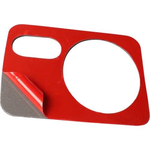 Carbon Fiber Air Outlet Door Bowl Center Sticker Trim for Volkswagen VW Golf 6