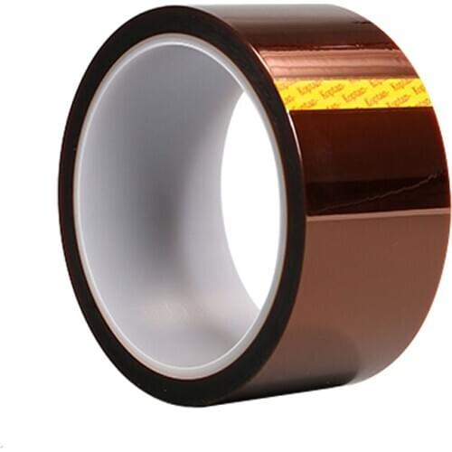 3D Printer Parts High Temperature Resistant Heat BGA Kapton Tape Polyimide Insulating Thermal Insulation Adhesive Tape