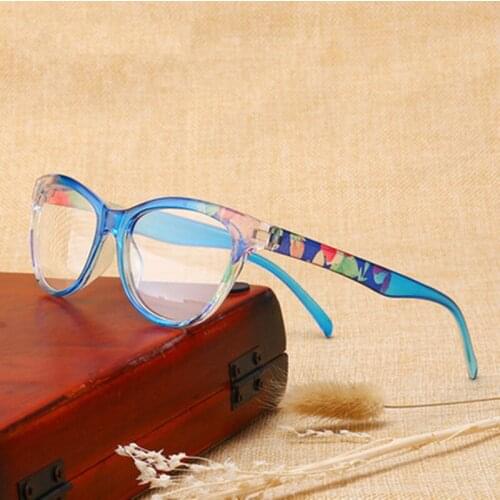 +1.0,+2.0 To +4.0 Fashion Pattern Mens and Womens Fashion Middle-aged and Elderly Comfortable High-definition Reading Glasses