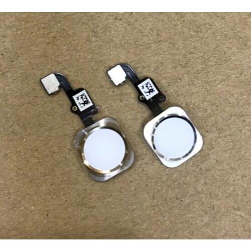 50pcs/lot Home Button with Flex Cable for iPhone 5S 6g 6 6s plus 7g 7 Plus Home button Flex Assembly