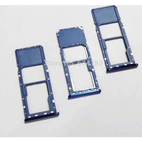 10pcs/lot SIM Micro SD Card Tray Slot For Samsung A7 2018 A750 A750F 6.0 Inch Card Reader Holder