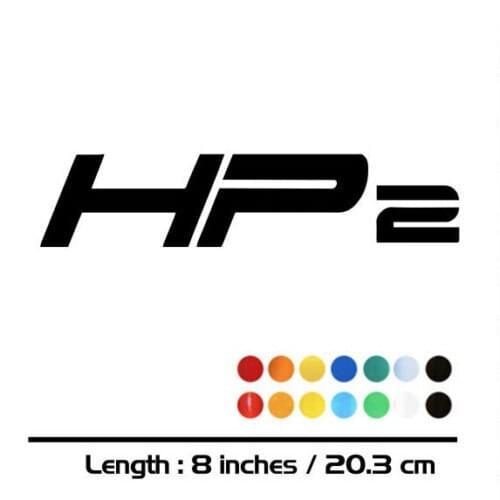 2 X New Sales motorcycle bike Fuel tank Wheels Fairing notebook Luggage helmet MOTO Sticker decals For BMW HP2