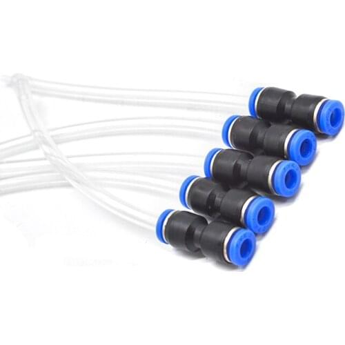 5PCS Direct Plug-in Diesel Common Rail Fuel Injector Oil Return Test Joint Hose