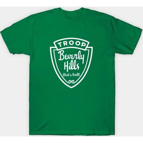 Troop Beverly Hills Shirt Wilderness Girls Scouts T-shirt 80s Movie Vintage Aesthetic Tees Women Camping Shirts