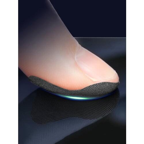 Gaming Finger Thumb Carbon Fiber Finger Sleeves Glove For Mobile Games Touch Screen Finger Cots Cover Sensitive Mobile Touch