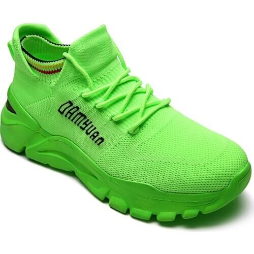 Big Size 38-46 Running Men Shoes Breathable Mesh Male Sports Fitness Lightweight Sneakers Athletic Soft Gym Jogging Zapatillas