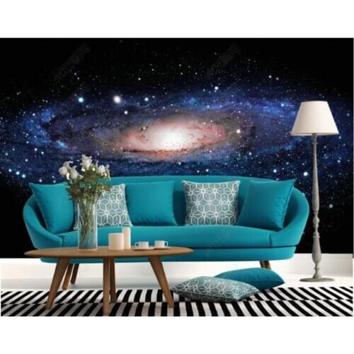Custom mural 3d photo wallpaper Milky Way, Starry Sky Photography living room home decor wallpaper for walls 3 d in rolls