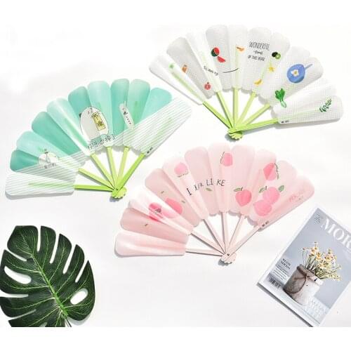 Wholesale 1000 pcs High-Quality Custom Cheap Print Advertising Plastic PP Hand Fan Event Promotion
