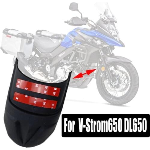 Motorcycle Front Mudguard Fender Rear Extender Extension For SUZUKI V-Strom650 DL650 V-Strom 650 DL 650 VStrom 650