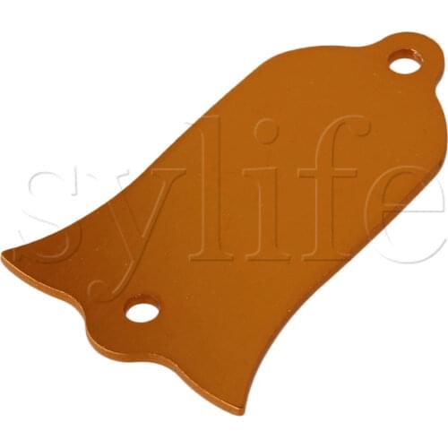 Gold Plated Electric Guitar Aluminium Alloy Truss Rod Cover Sets