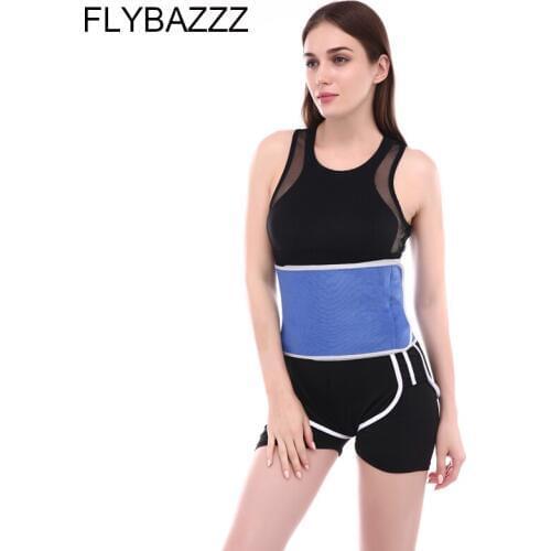 FLYBAZZZ New Promotion Sports Waist Support Sweat Belt Fast Heating Not Pilling Slimming Waist And Abdomen for Men And Women