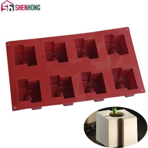 SHENHONG Pop Z Shape Silicone Cake Mold Love 3D Cupcake Jelly Pudding Cookie Muffin Mould Moule Baking Tools DIY Design