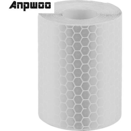 5cmx3m Safety Mark Reflective Tape Stickers For Bicycles Frames Motorcycle Self Adhesive Film Warning Tape Reflective Film