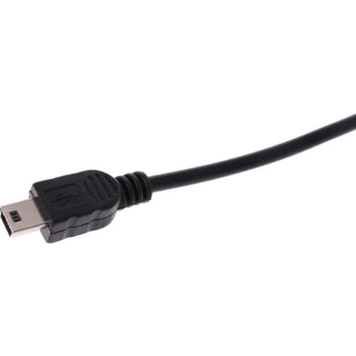 USB 2.0 court A mâle vers mini 5 broches B Data Câble cordon adaptateur
