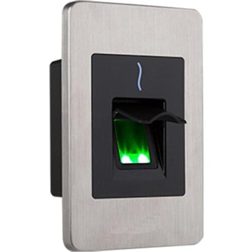 Flush-Mounted Waterproof RS485 Outdoor Fingerprint Reader for InBio inBioPro Controllers FR1500 FR4300