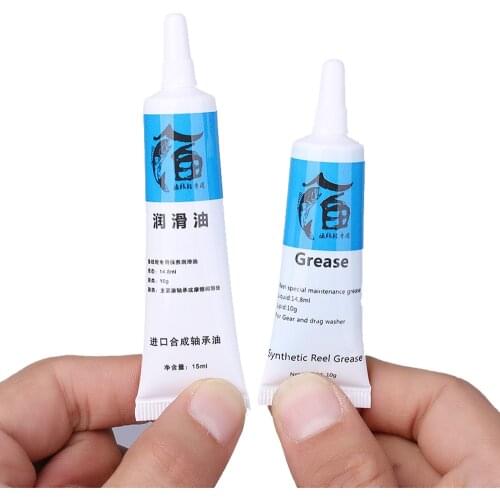 1/2pcs Fishing Reel Oil / Metal Sprocket Bearing Grease Lubricating Durable High Quaility Fishing Accessories Gear Liquid Oil