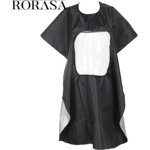 1Pcs Hot Black Professional Hairdressing Barber Cape Apron Hairdressing Hair Cutting Gown Cape Waterproof Cloth For Barber Apron