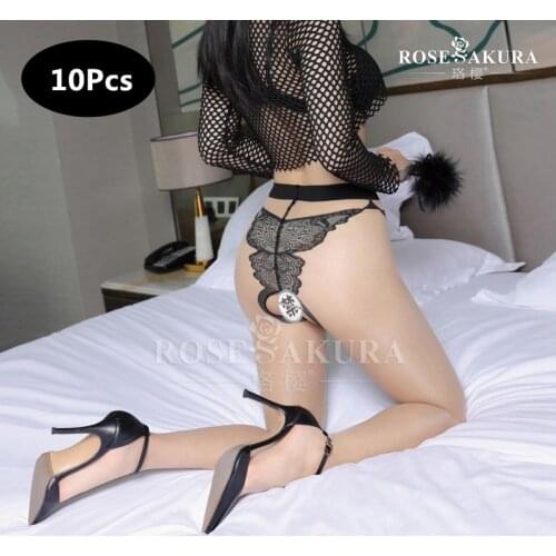 10Pcs Butterfly open Crotch Multi-color Pantyhose Women Tights Shiny & Lustre Legs 0832