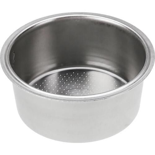 2.1inch Round Stainless Steel Coffee Filter Basket Coffee Machine Filter Tank Pore Non Pressurized Useful Coffeeware Accessories