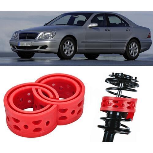 2pcs Size E Front Shock Suspension Cushion Buffer Spring Bumper For BENZ SLK280