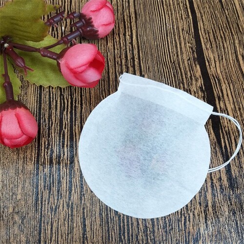 5000pcs/lot Creative Round Shape Tea bags, Disposable food grade Filter Paper Bags coffee bags, fill in 1-4g MINI