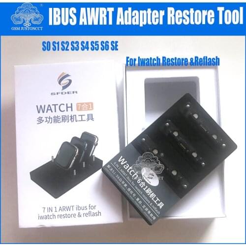 Ibus AWRT Adapter Restore Tool Recovery Adapter Restore box & Repair tool Support For iWatch Ibus S1/S2/S3/S4/S5 38mm & 42mm