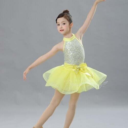 H2686 Girls Princess Ballet Dancing Dress Clothes Children Tutu Dresses Swan Lake Pancake Costumes Professional Performance Wear