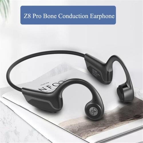 Z8 Pro Bone Conduction Headphone Wireless Sports Earphone Open Ear-Free Waterproof IPX4 Bluetooth Headset With Micr For Running