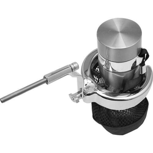 Black Motorcycle Passenger Drink Cup Holder For Honda Goldwing 1800 GL1800 01-16 Goldwing F6B 2013-2016