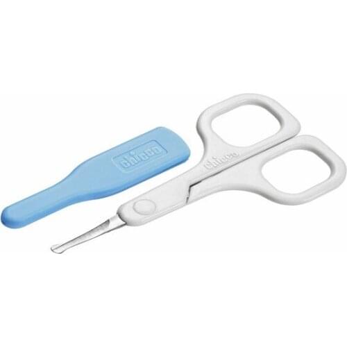 CHICCO TIJERAS SEGURIDAD UÑAS RECIEN NACIDO AZUL