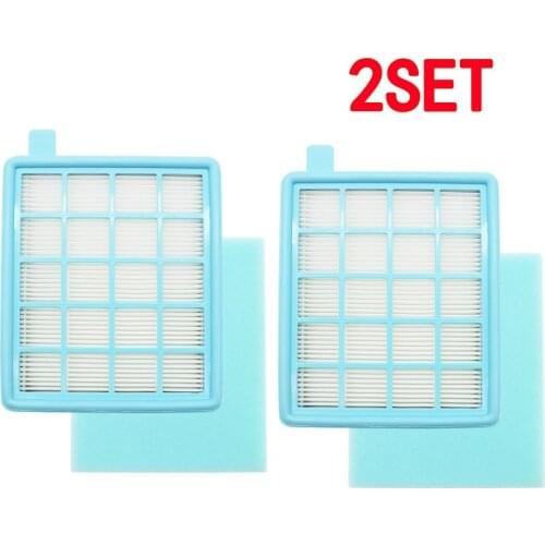 4Pcs/2Sets Hepa Filters for Philips FC8470 FC8471 FC8472 FC8473 FC8474 FC8476 FC8477 Robot Vacuum Cleaner Parts Accessories
