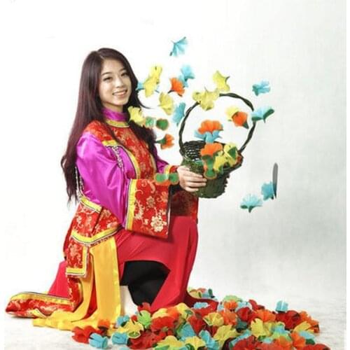 Basket appearing flower - Stage Magic / Magic Trick, Gimmick, Props