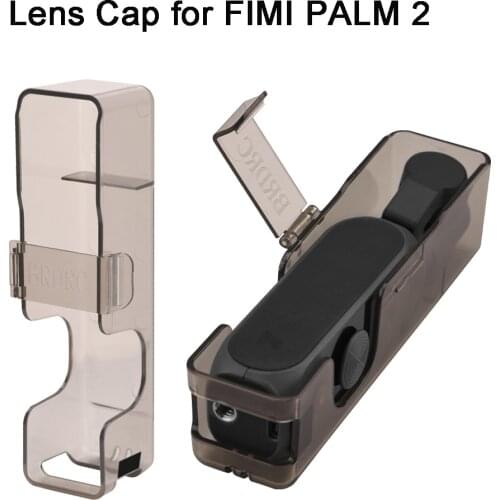 Lens Cap for FIMI PALM 2 Gimbal Camera Lens Storage Box Protective Case Cover Portable Lanyard Anti-collision Mount Accessory