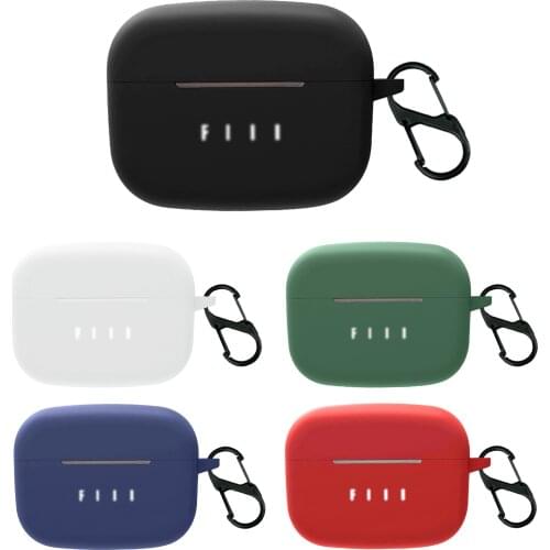 Anti-fall Soft Silicone Protective Cover Cases For FIIL CC PRO Headset Bluetooth Wireless Earphone Scratchproof Case Skin Sleeve