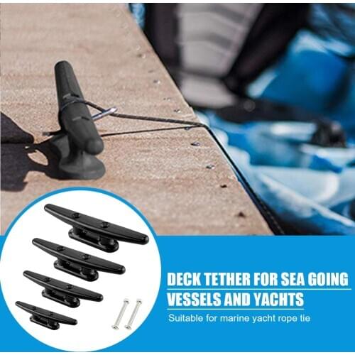 Outdoor Boat Nylon Mooring Cleat Dock Deck Marine Bollard Yacht Replacement Part for Boat Equipment Durable Ornament