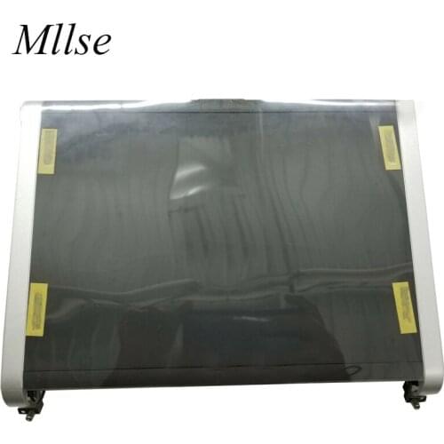 NEW for DELL XPS M1330 13.3" LCD Lid Top Cover Assembly + Hinges (BLACK) LCD Lid Top back Cover w/ Cables HR170 0HR170