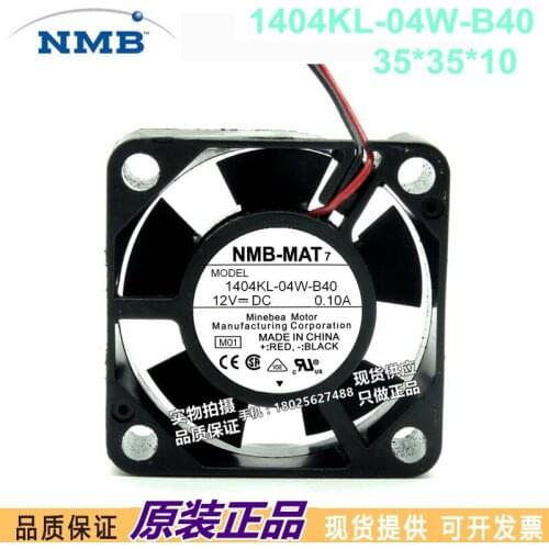 Original 3CM cooling fan 1404KL-04W-B40 3510 12V 0.10A