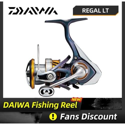 Original Product DAIWA Fishing Reel REGAL LT 1000D 2000D 2500D 2500D-XH 3000 Casting reel Deep Spool Carbon Light Material-LT