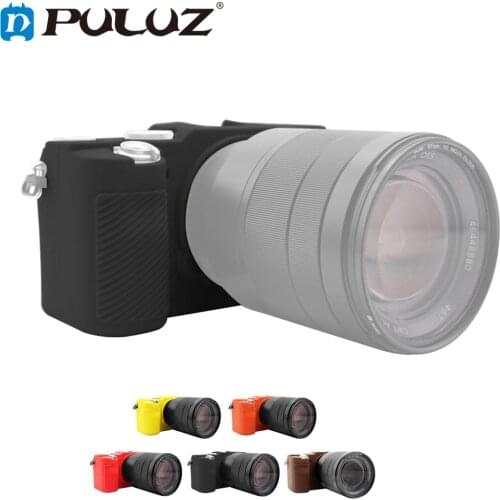 PULUZ Soft Silicone Case For Sony A7C / ILCE-7C Rubber Camera Protective Body Cover Skin For Sony A9 (ILCE-9 )/A7 III / A7R III