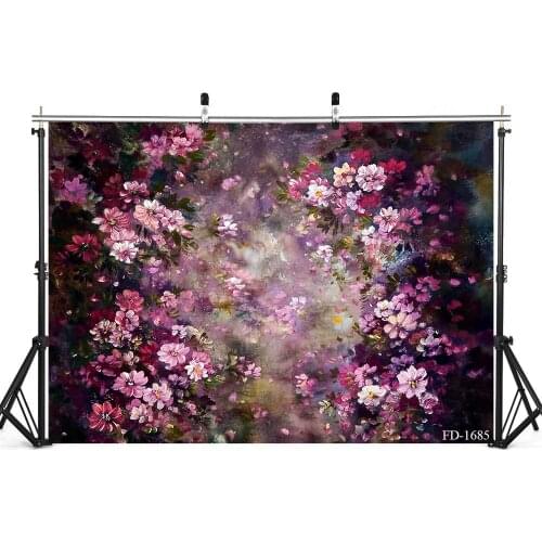 Various Flowers Petal Board Photography Background Props For Baby Shower Newborn Portrait Food Cake Backdrops Photo Studio Decor