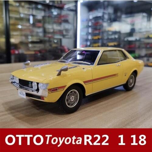 OTTO Car Assembly Model 1 / 18 Toyota Selika GT Coupe R22 Car Display Collection Toy Plastic Assembly Model