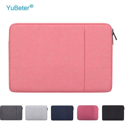 YuBeter Laptop Sleeve Bag Notebook Cover PC Case for MacBook Air Pro 11.6 13.3 14 15.6 Inch Computer Pouch Men Womens Briefcase