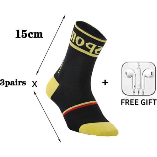 3pairs Sneakers Long Socks Unisex Breathable Sweat-Absorbant Men Cotton Socks Anti-Odor Comfortable Stretch Socks Size EU35-45