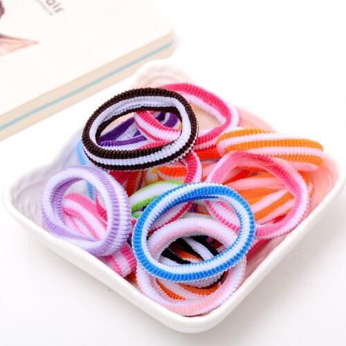Diameter 4.5cm 1PC/lot Colorful Lovely Elastic Hair Rubber Bands Baby Girls Kids Children Hair Accessories Rope Headwear