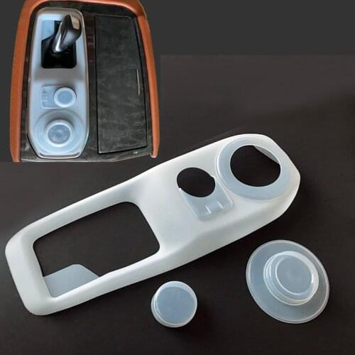 3pcs New Soft Rubber Interior Dustproof Gear Box Cover for nissan Patrol Y62 2021 Accessories