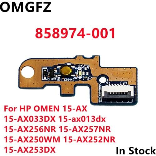858974-001 For HP POWER BUTTON BOARD OMEN 15-AX 15-AX033DX 15-ax013dx 15-AX256NR 15-AX257NR 15-AX250WM 15-AX252NR 15-AX253DX